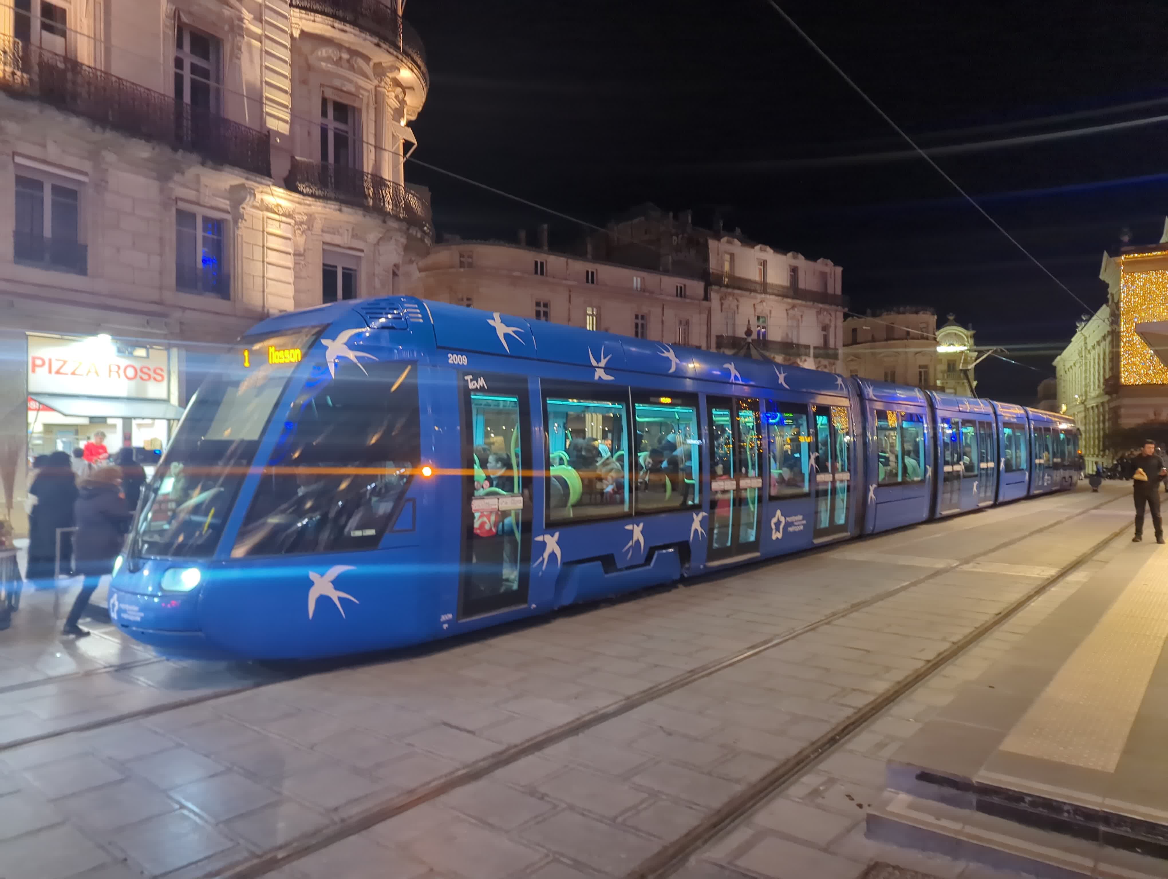 A tram